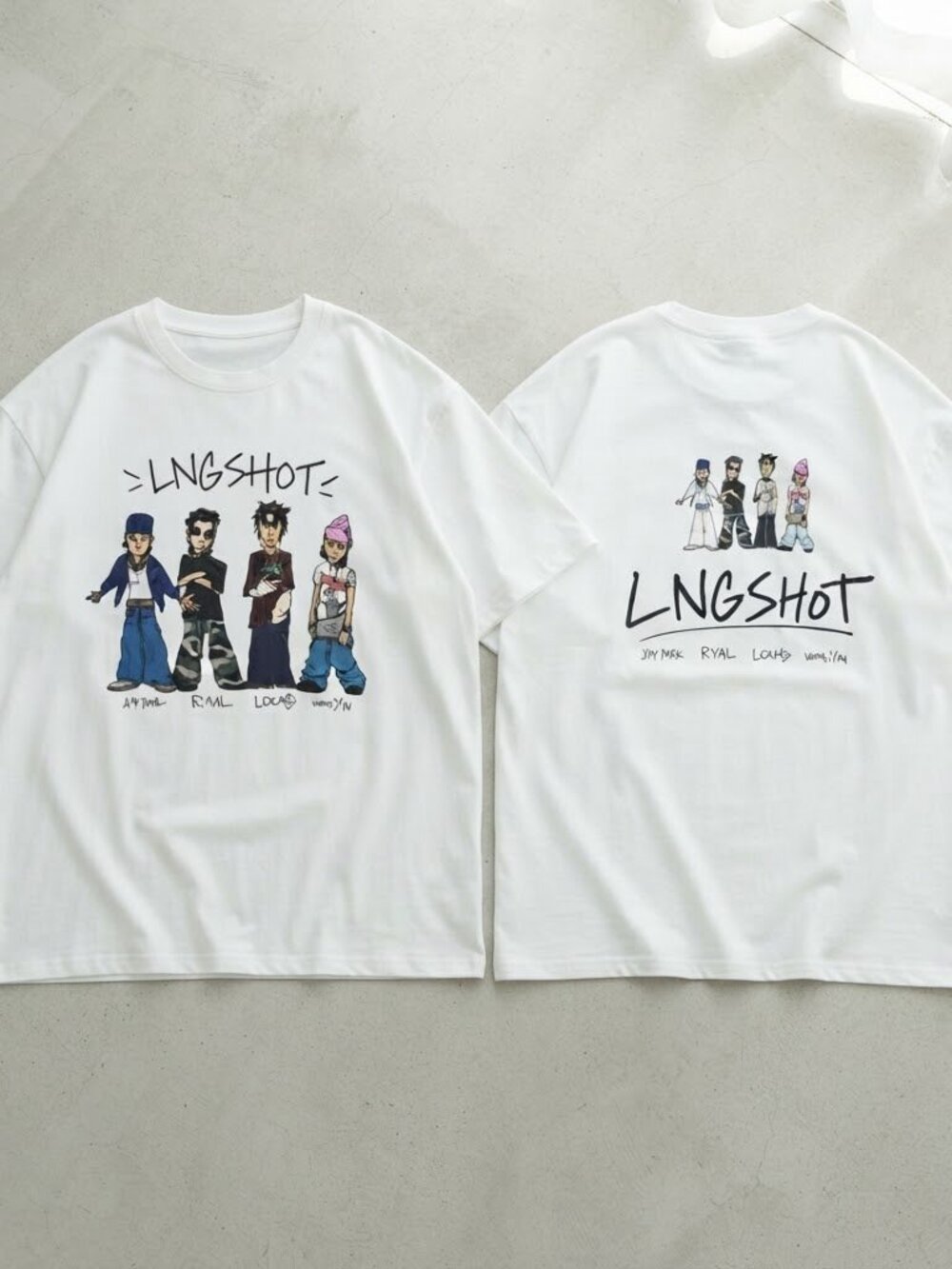 LNGSHOT Jay Park World Tour 2026 White T-Shirt S-4XL